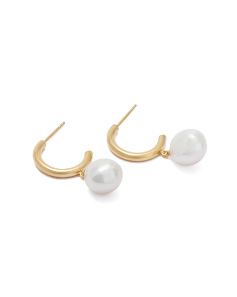 Pearl Drop 18K GOLD PLATED