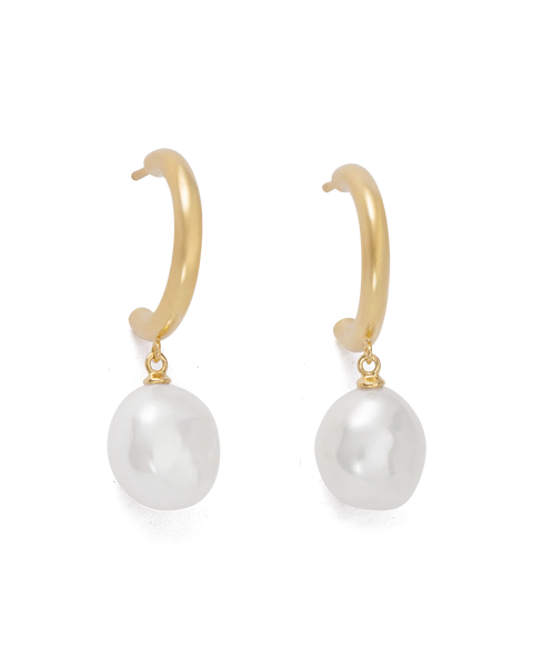 Pearl Drop 18K GOLD PLATED