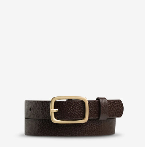 Nobody’s Fault Belt CHOC/GOLD