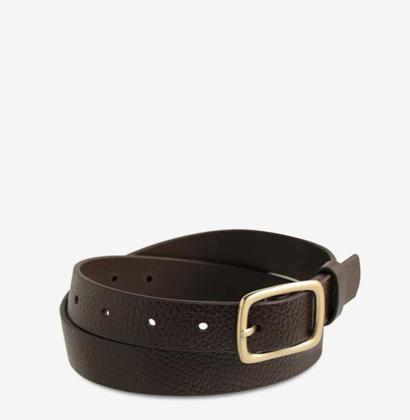 Nobody’s Fault Belt CHOC/GOLD