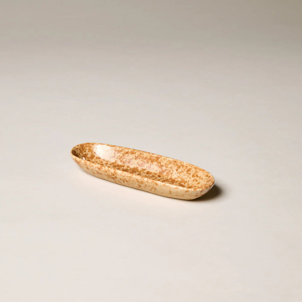 The Collector Ceramic Holder BROWN SPECKLE