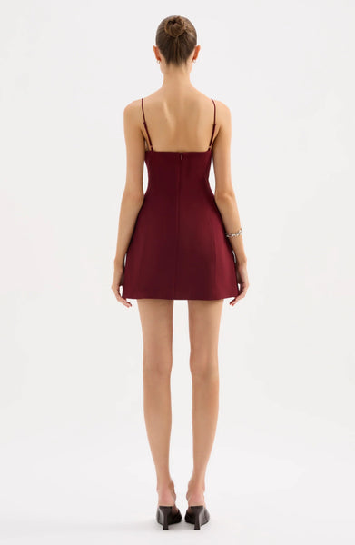 Dilara Mini Dress CHERRY