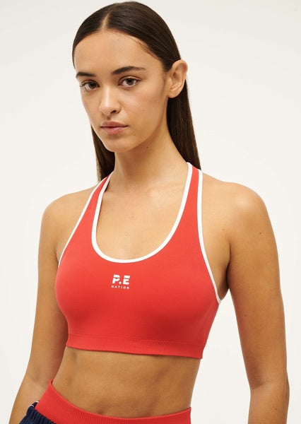 Restore Seamless Sports Bra POPPY RED