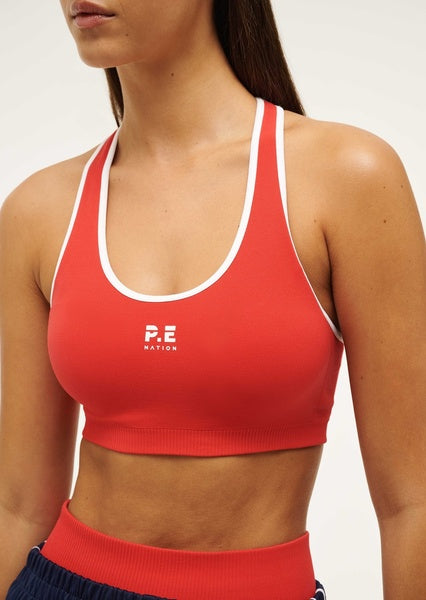 Restore Seamless Sports Bra POPPY RED