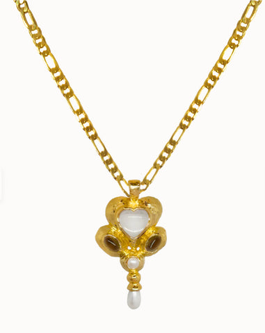 Diya Pendant Necklace 18K GOLD VERMEIL