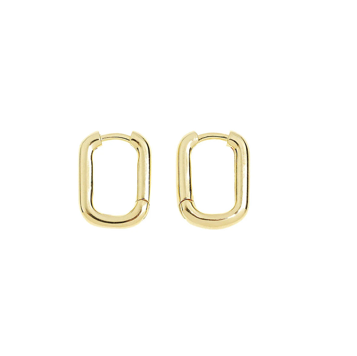 Link-Up Earrings Small 14K GOLD PLATED