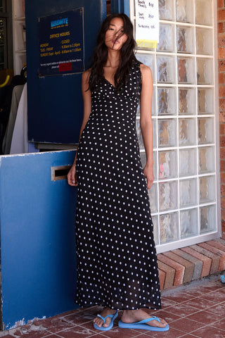 Bella Midi Dress POLKA