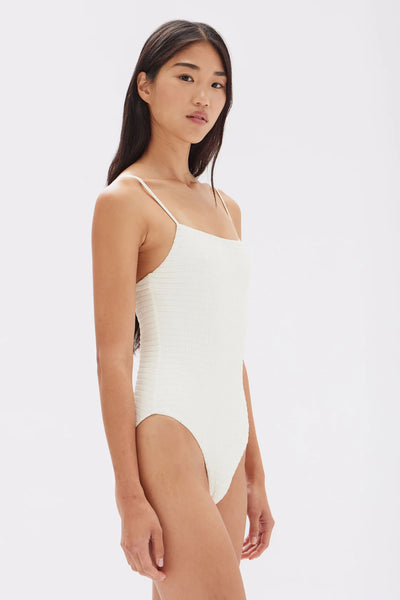 Nell Textured One Piece CREAM