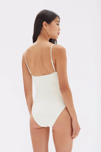 Nell Textured One Piece CREAM