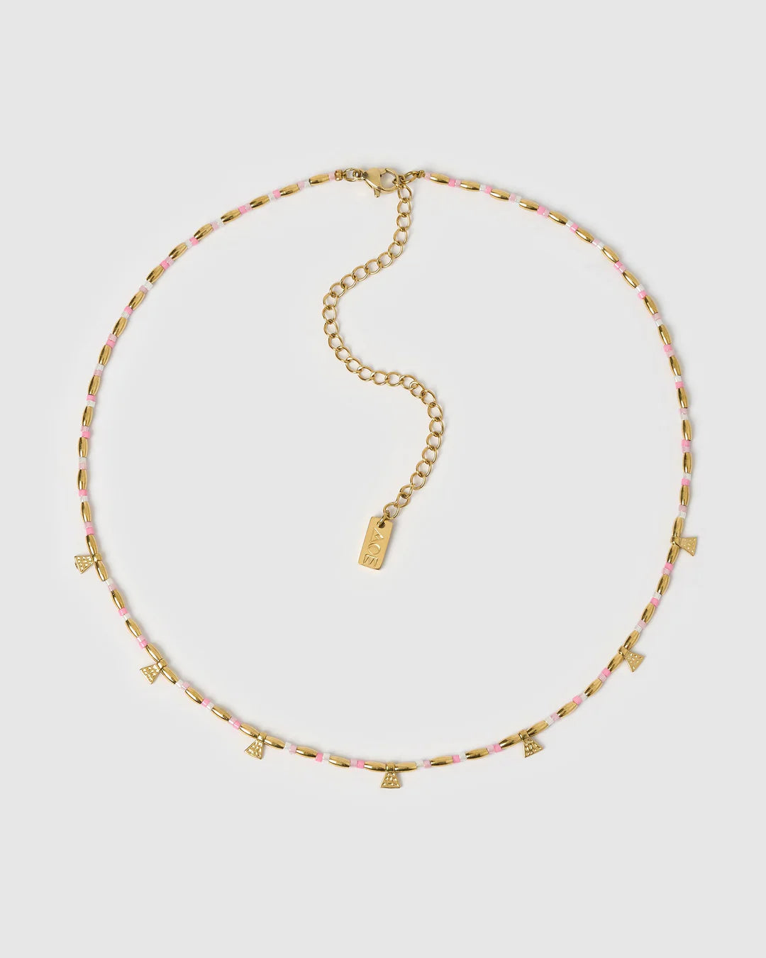 Natalia Necklace PEONY 14K GOLD PLATED