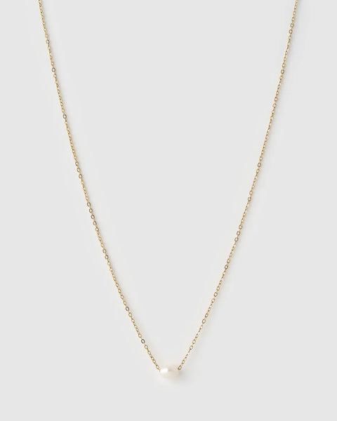 Cresida Pearl Necklace 14K GOLD PLATED