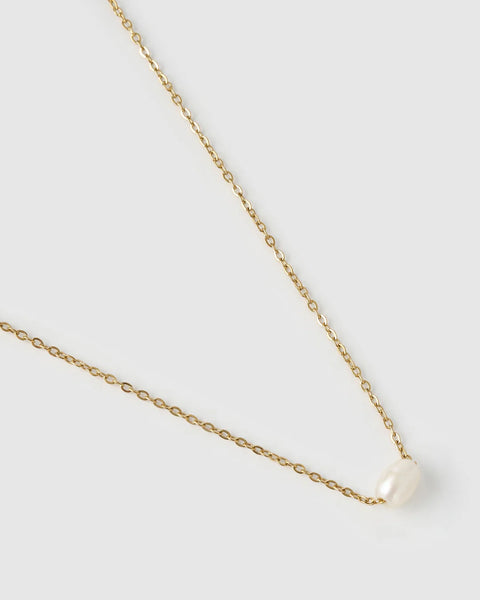 Cresida Pearl Necklace 14K GOLD PLATED