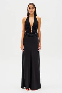 Celine Maxi Dress BLACK