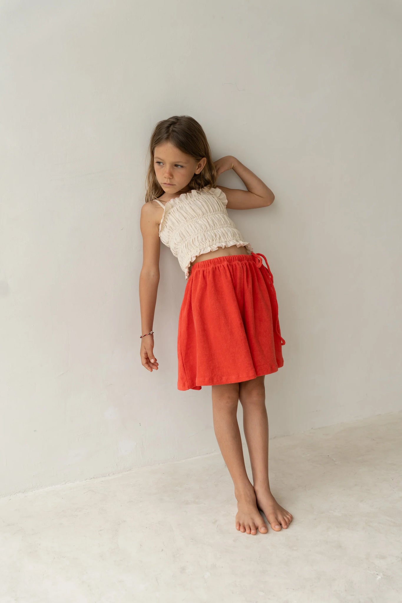 Lenni Skirt WATERMELON TERRY