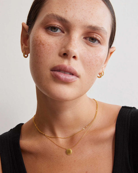 Cypress Hoops 18K GOLD VERMEIL