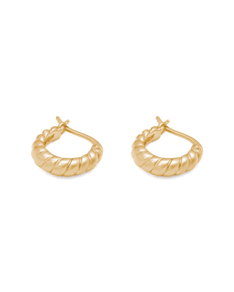 Cypress Hoops 18K GOLD VERMEIL