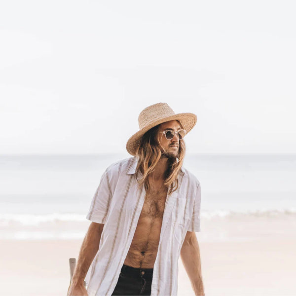 River Sand UNISEX STRAW HAT