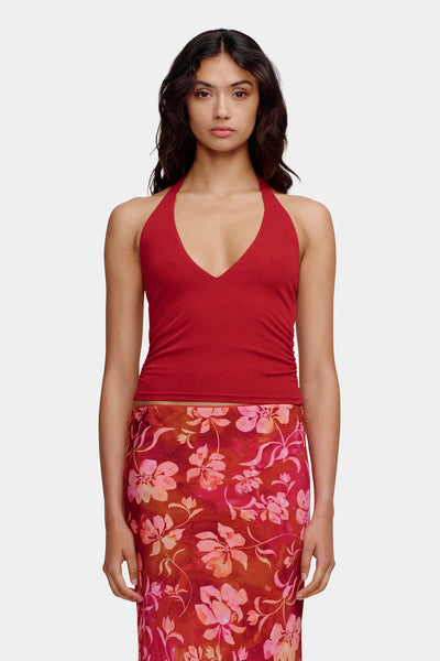 Kyah Halter Top RUBY