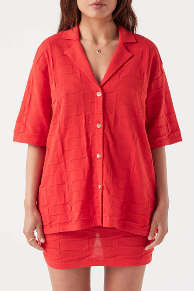 Lara Shirt HIBISCUS