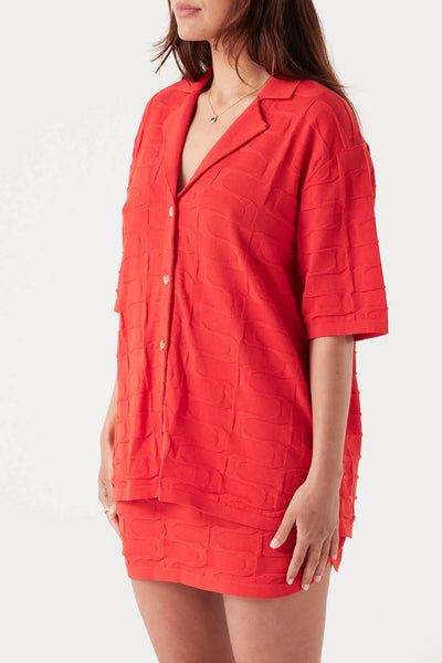 Lara Shirt HIBISCUS