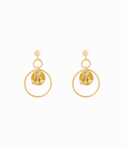 Zuir Beaded Earrings 14K GOLD FILLED