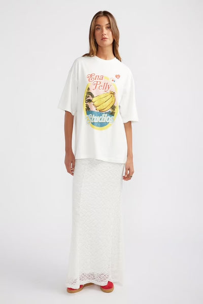 Banana Tee VINTAGE WHITE