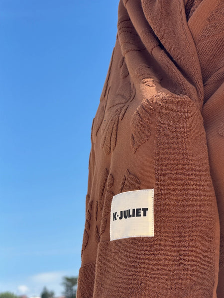 Large Beach Towel BROWN
