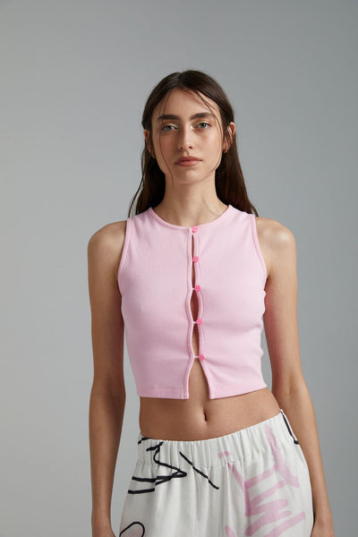 Button Up Top PINK