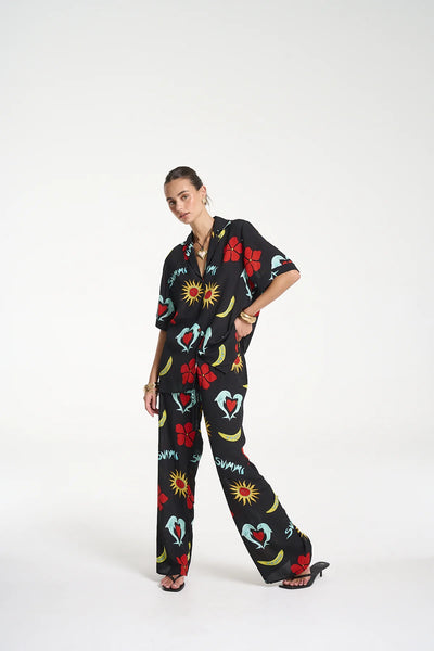 Relaxed Drawstring Pant TROPPO NIGHT