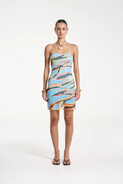 Strapless Mesh Mini ZANZIBAR