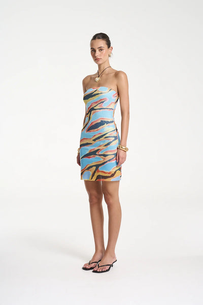 Strapless Mesh Mini ZANZIBAR
