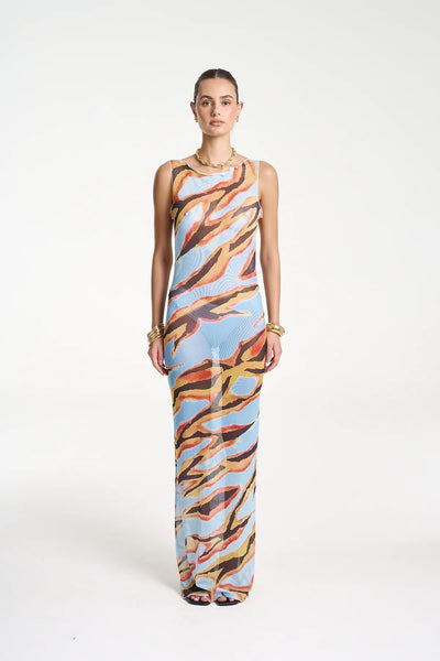 Mesh Maxi Dress ZANZIBAR