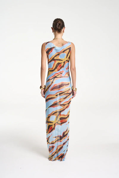 Mesh Maxi Dress ZANZIBAR