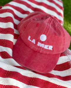 La Mer Cap FADED RED