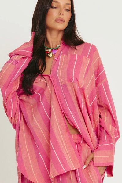 The Don Julio Shirt POP STRIPE PEACH