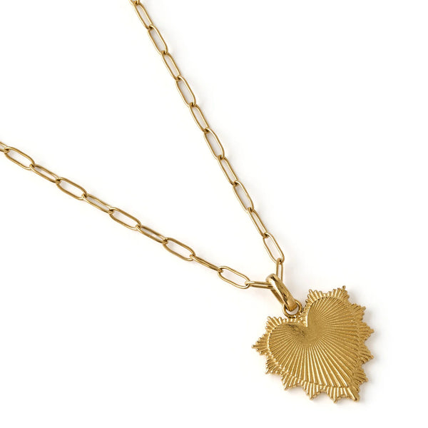 Queen of Hearts Necklace 14K GOLD PLATED