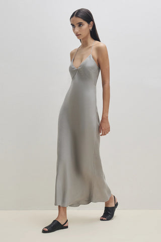 Rylan Slip Dress SMOKE