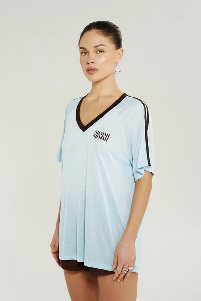 V Neck Jersey Tee ICEL
