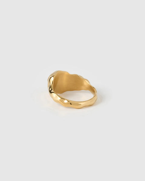 Anika Ring 14K GOLD PLATED / CITRINE