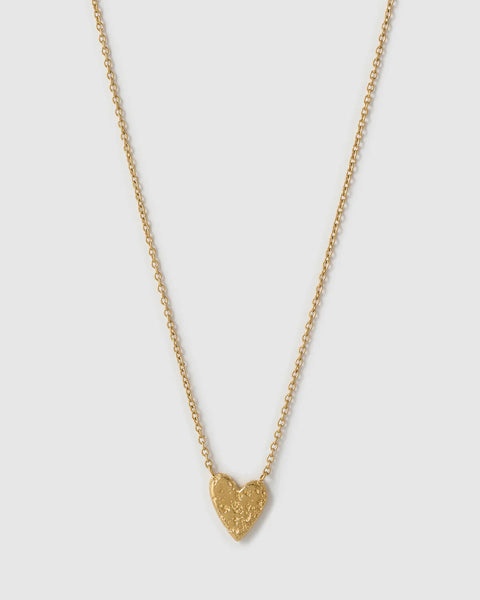 Honey Heart Necklace 14K GOLD PLATED