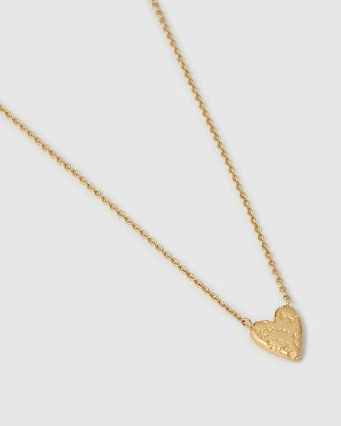 Honey Heart Necklace 14K GOLD PLATED