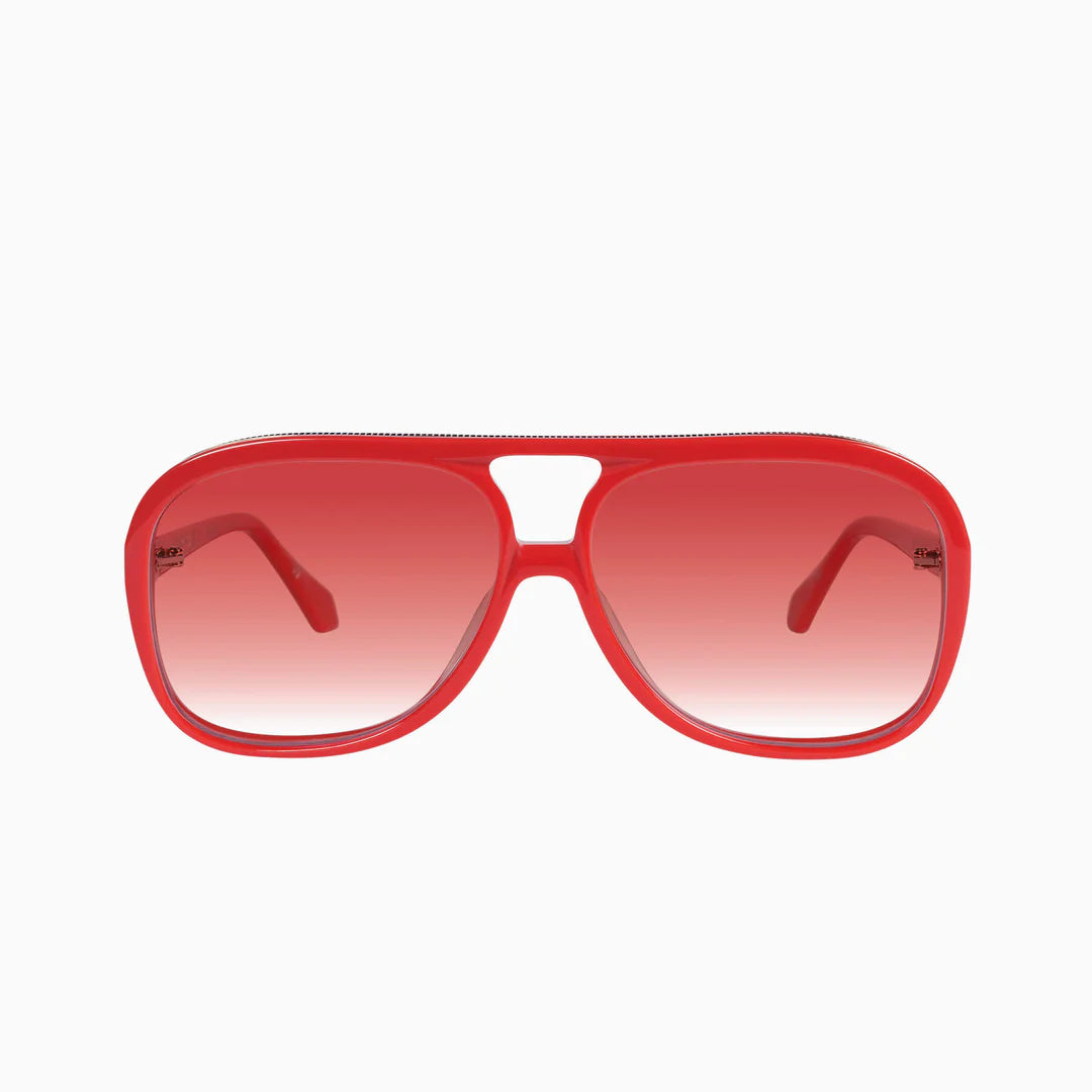 Bang Bang RED w. GOLD METAL/RED GRADIENT LENS