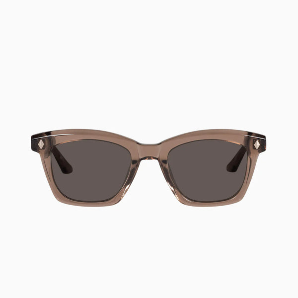 Hutch TRANSPARENT MOCHA W. GOLD METAL/ BROWN LENS