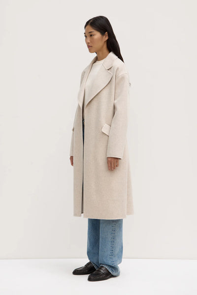 Sadie Single Breasted Coat OAT MARLE