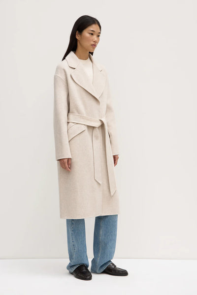 Sadie Single Breasted Coat OAT MARLE