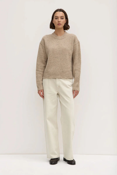 Beau Merino Wool Knit STONE MARLE