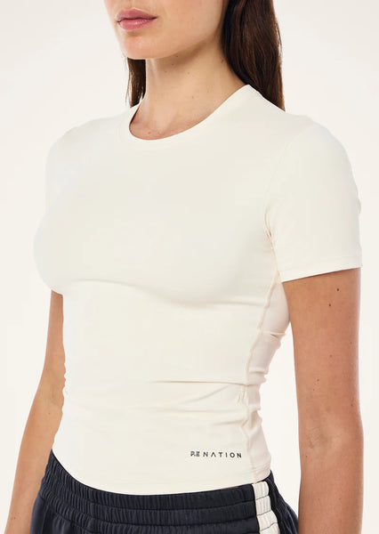 Foundation SS Tee WHISPER WHITE