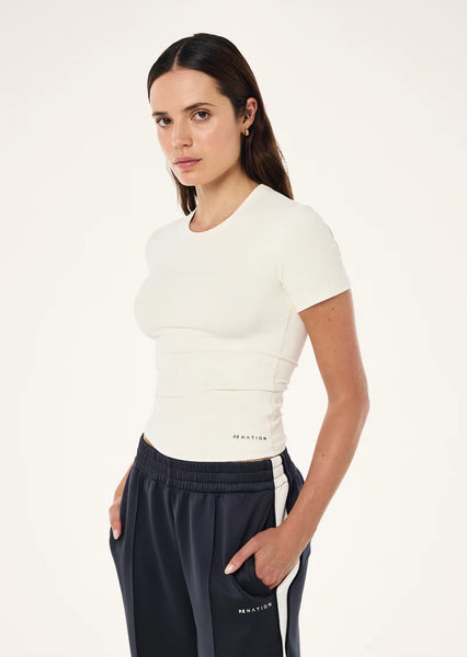 Foundation SS Tee WHISPER WHITE
