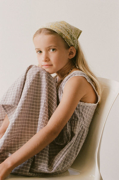 Eden Dress MAUVE PLAID