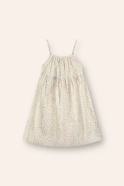 Darcy Dress INDIGO BLOOM PRINT